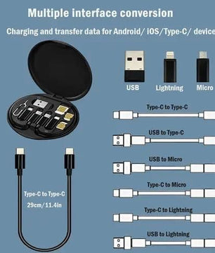 Fast Charging Travel Cabel Set