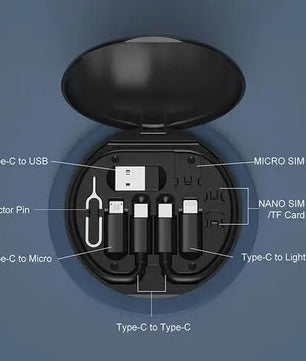 Fast Charging Travel Cabel Set