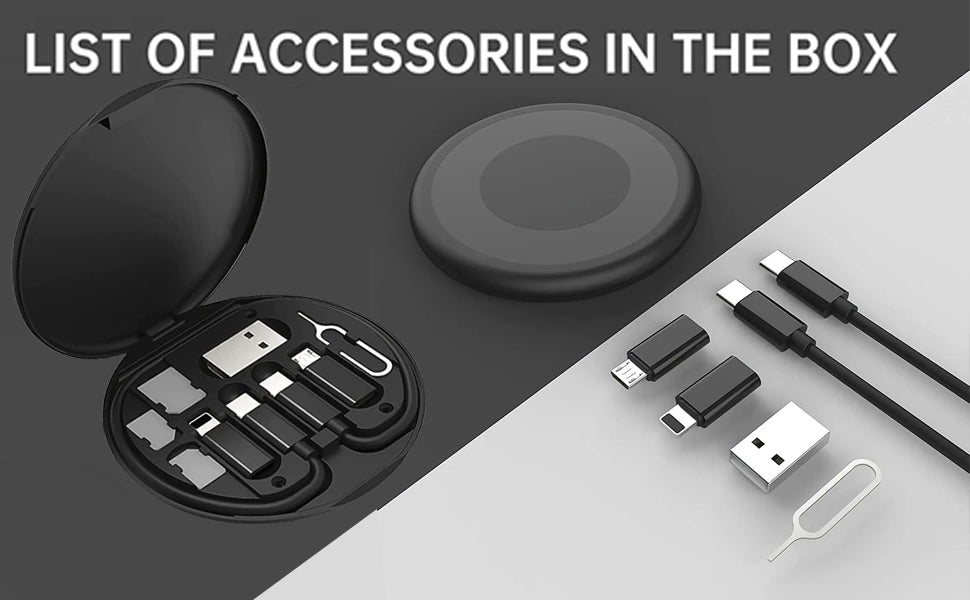 Fast Charging Travel Cabel Set